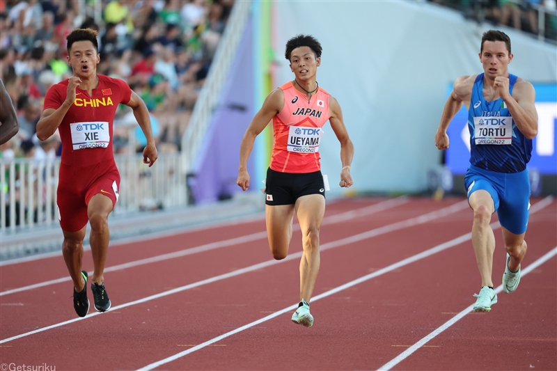 200ｍ上山紘輝は準決勝敗退も20秒48の力走！「決勝を目指すと言える力をつけたい」／世界陸上