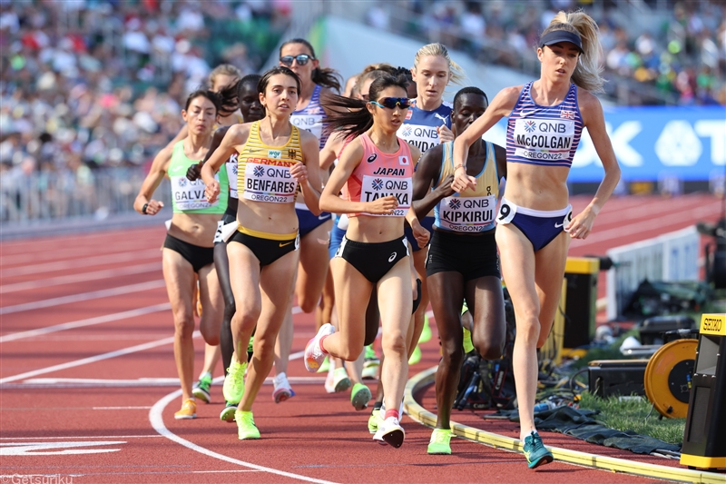 田中希実5000ｍで決勝進出！予選で15分00秒21敗退した1500ｍの分も「楽しみたい」／世界陸上