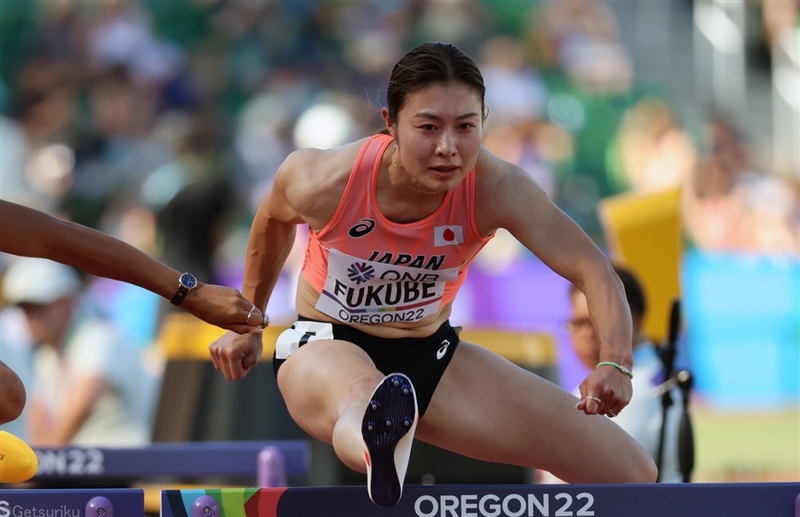 福部真子が100ｍＨ12秒82！！準決勝8着ながら日本新樹立！／世界陸上