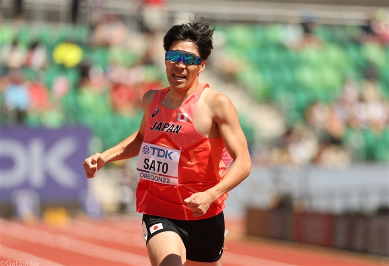 400m佐藤風雅 初の世界大会で準決勝進出！45秒88でプラス通過「日本人2人目のファイナリストになりたい」／世界陸上