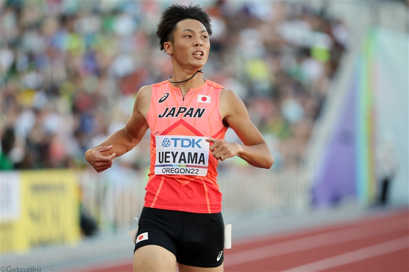 上山紘輝の200ｍ準決勝は20秒48で6着！初出場ながらセミファイナルの舞台を走り切る！／世界陸上