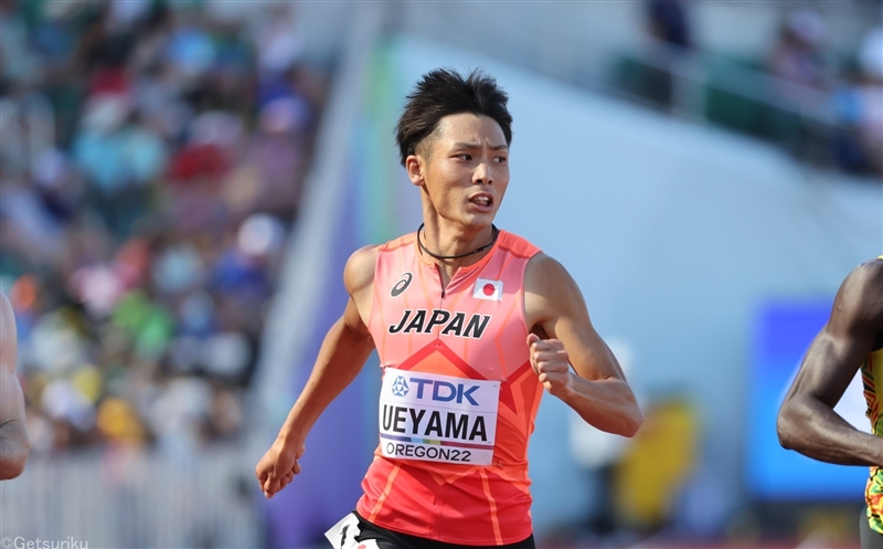 200ｍ・上山紘輝が20秒26の2着で準決勝進出！日本歴代9位の好走／世界陸上