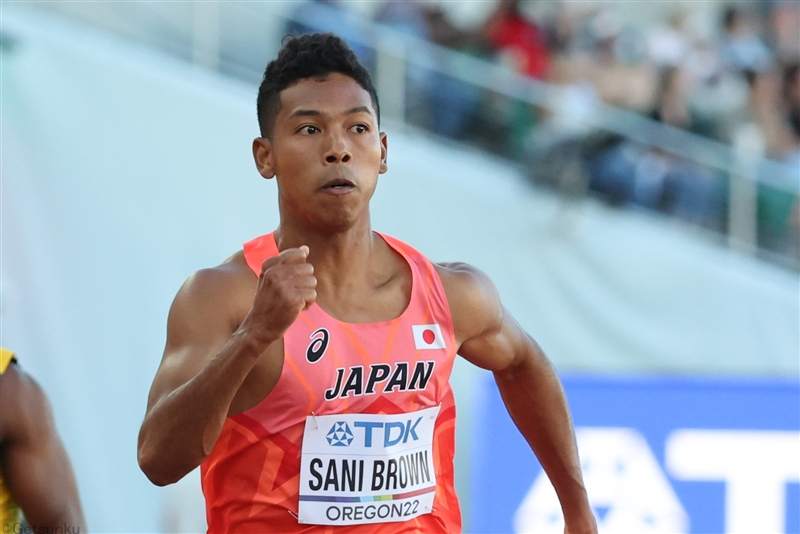 男子100m準決勝・サニブラウン10秒05で3着！決勝進出の可能性残す！3度目の挑戦で男子100m日本人初ファイナリストなるか？／世界陸上