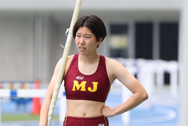 女子棒高跳で村田蒼空が高校記録を再び更新する4ｍ16！ 1発成功で3年ぶりのU20日本新