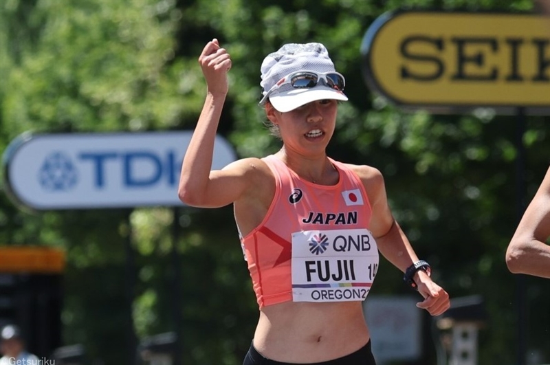 女子20㎞競歩・藤井菜々子 日本人トップの6位で2大会連続入賞！「良いレースができたと思います」／世界陸上