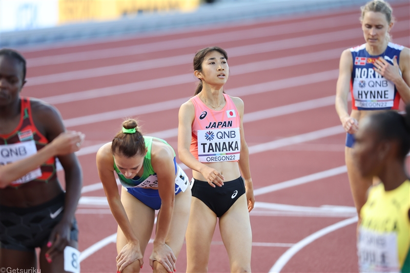 800ｍで世界のスピードを体感した田中希実 2日後の5000ｍ決勝へ「3種目挑戦して良かったと思える終わり方をしたい」／世界陸上