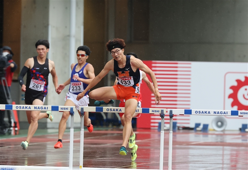 400mH・黒川和樹 50秒02の4着で準決勝進出！持ち味の前半から飛ばす／世界陸上