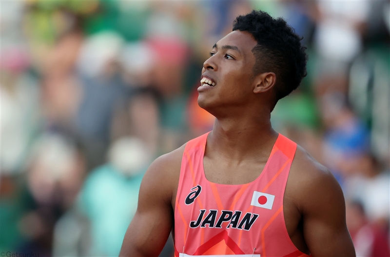 サニブラウン無我夢中、全力で駆け抜けた100ｍ！ファイナリストにも「こんなところで満足していられない」／世界陸上