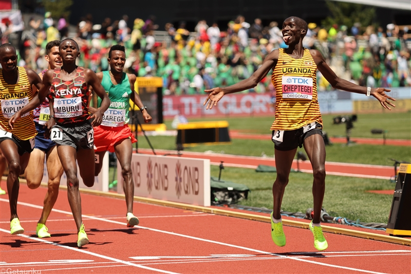 男子10000ｍは世界記録保持者・チェプテゲイが連覇達成！ 鮮烈スパートで再びの栄冠／世界陸上