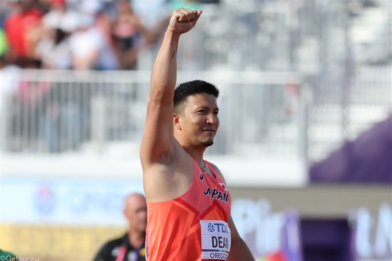 やり投のディーン元気は予選で82ｍ34！ シーズンベストで決勝進出に大きく前進／世界陸上