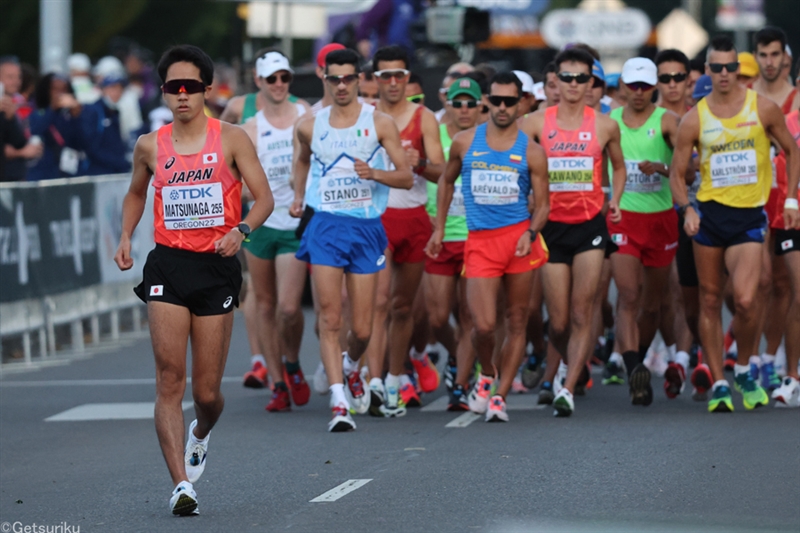 35km競歩で大逃げの松永大介は26位「今日のレースに後悔はない」／世界陸上