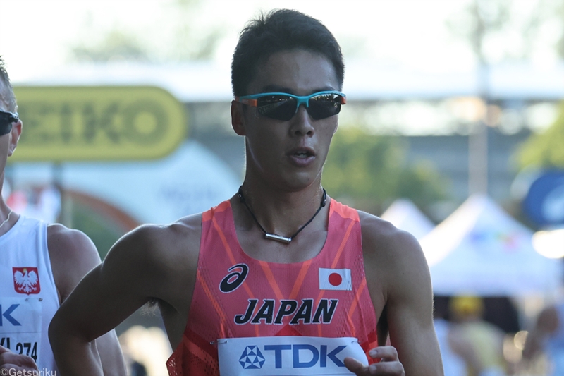男子35km競歩 2大会連続出場の野田明宏が入賞ならずも9位でフィニッシュ／世界陸上