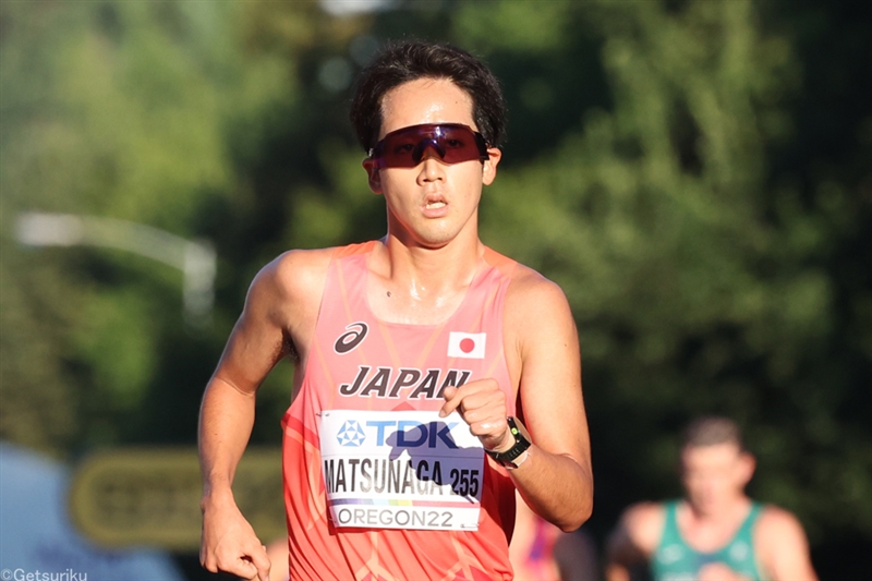 男子35km競歩で果敢に飛び出した松永大介は後半失速し26位／世界陸上