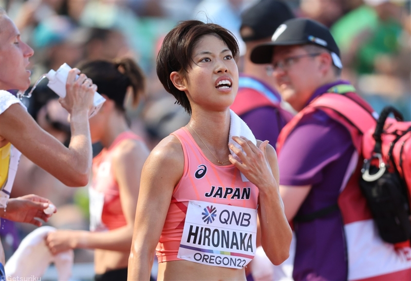 廣中璃梨佳 5000mで決勝進出ならず 15分02秒03の7着も攻めたレース「ラスト1周で上げられませんでした」／世界陸上