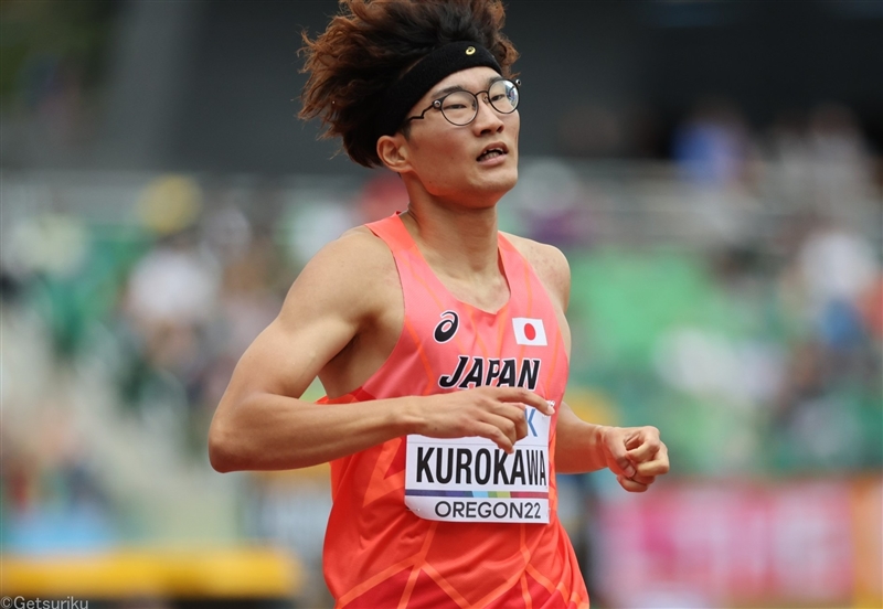 400mH 黒川和樹 50秒02で準決勝進出！序盤から攻めたレース披露「前半はスムーズにいけた」／世界陸上