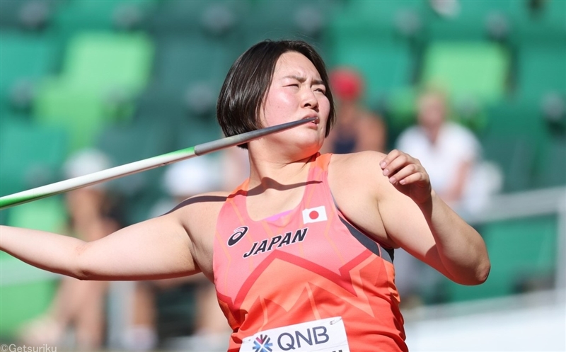 北口榛花 64m32のビッグスロー！全体トップで決勝へ オレゴンで笑顔弾ける「今日以上を発揮したい」／世界陸上