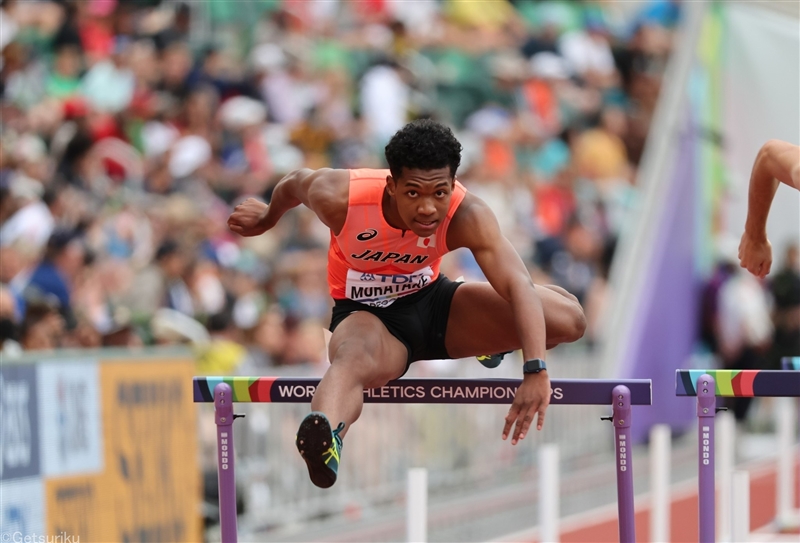 男子110mH・村竹ラシッド 13秒73で組6着 準決勝進出ならず ／世界陸上