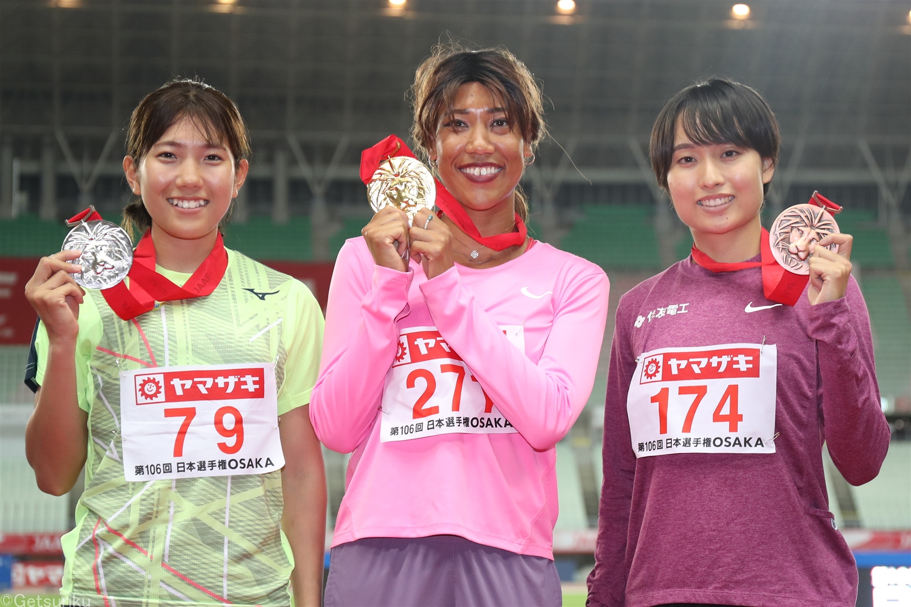 女子4×100mR代表が非公認レースで43秒67！日本歴代5位相当で世界陸上に向けて弾み
