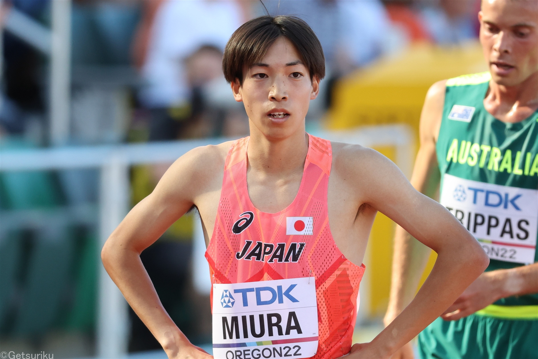 3000ｍ障害・三浦龍司は予選2組5着で予選敗退 五輪に続く入賞ならず／世界陸上