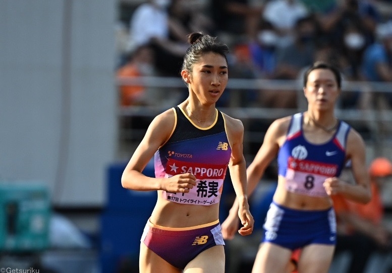 世界陸上帰りの田中希実800ｍで2分04秒14マーク「どの種目でもいいから自己ベストを」／トワイライト・ゲームス