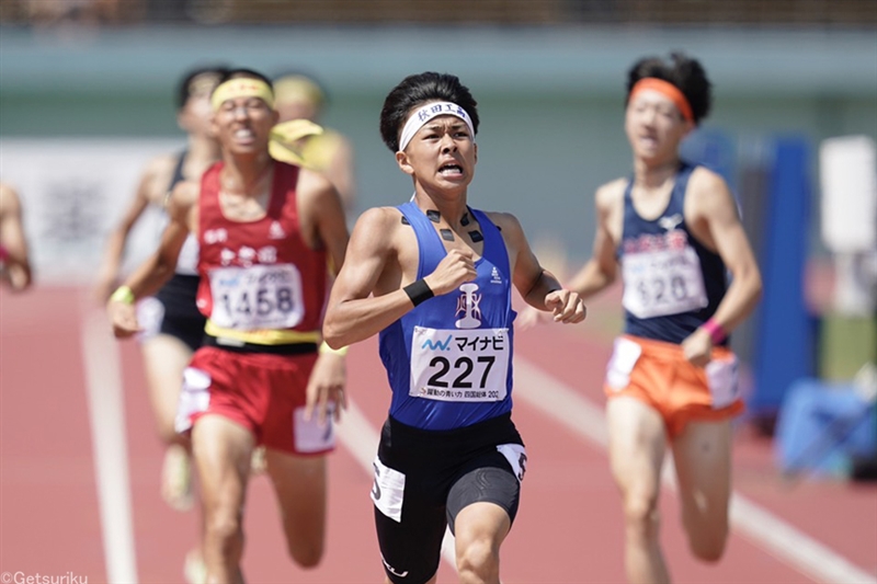 1500ｍＶの大野聖登が800ｍ1分51秒14で栄冠 8年ぶりの中距離２冠に「本当に取れるとは思っていなかった」／徳島IH