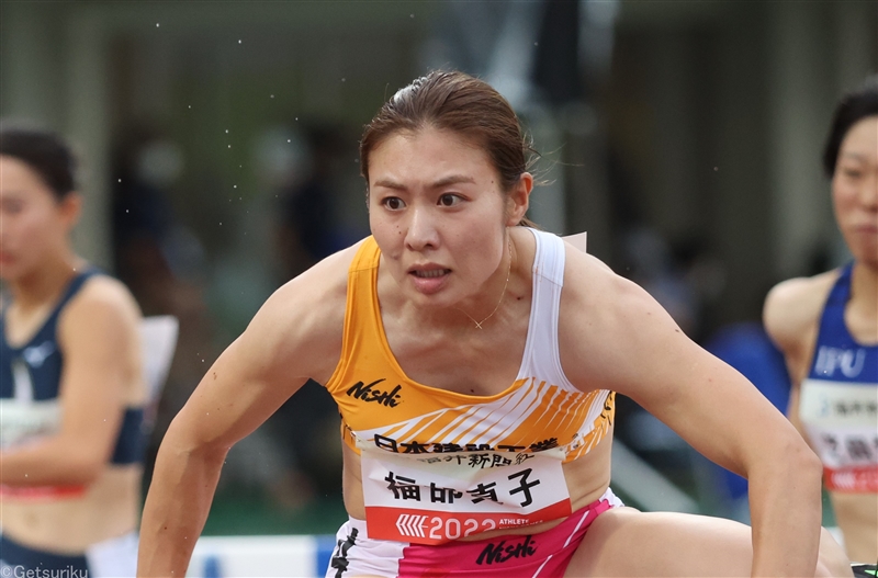 100mH日本記録保持者・福部真子が12秒88！青木益未は100ｍ11秒48の自己新／富士北麓ワールドトライアル