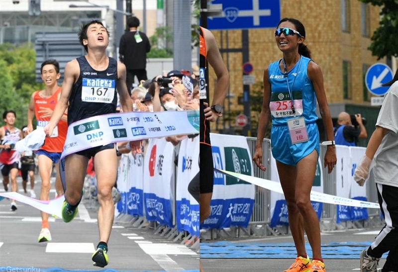 男子は学生ワン・ツー 優勝はルカ・ムセンビ  2位柏優吾はMGC出場権獲得 女子は山口遥がV／北海道マラソン