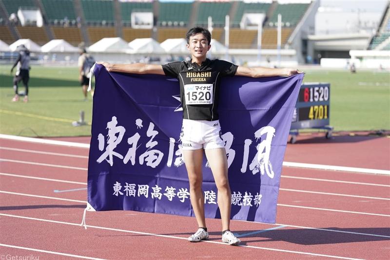 高校アスリート最大の祭典が開幕！男子400ｍはランキングトップの冨永湧平が47秒01で優勝／徳島IH