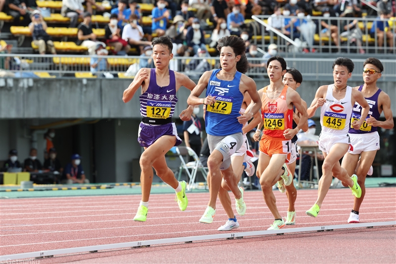 男子1500ｍ飯澤千翔が貫禄勝ち！1年時以来Ｖ＆昨年800ｍから“連覇”／日本IC