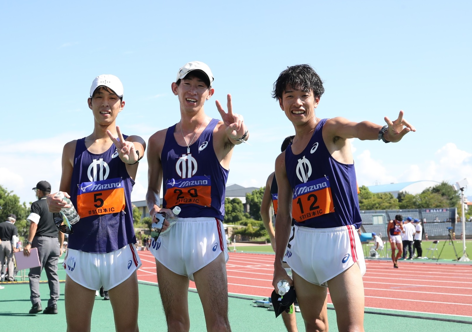 住所大翔が世界陸上入賞の貫禄v 1万ｍ競歩順大メダル独占 日本ic 月陸online 月刊陸上競技