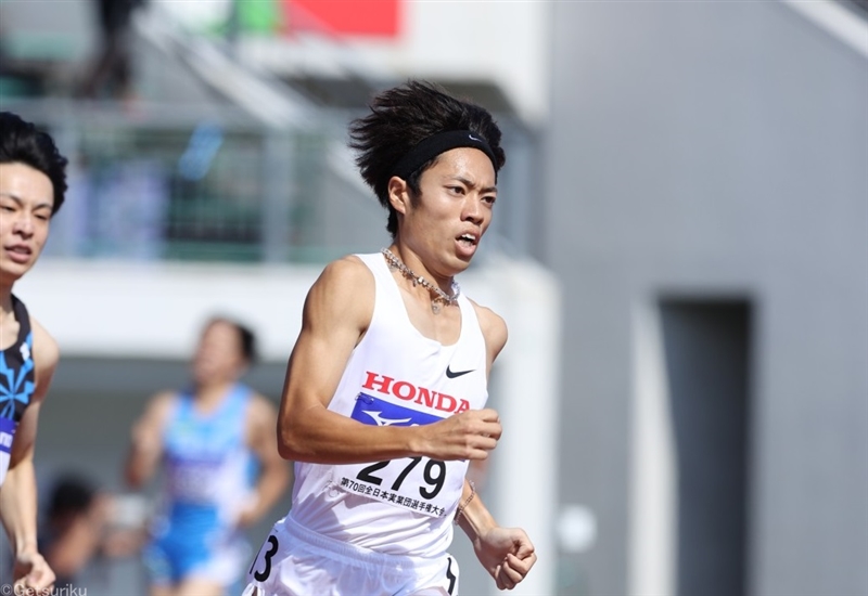 3000m障害日本代表・青木涼真「サブ種目」1500ｍで3分40秒90「いい練習できている」／全日本実業団