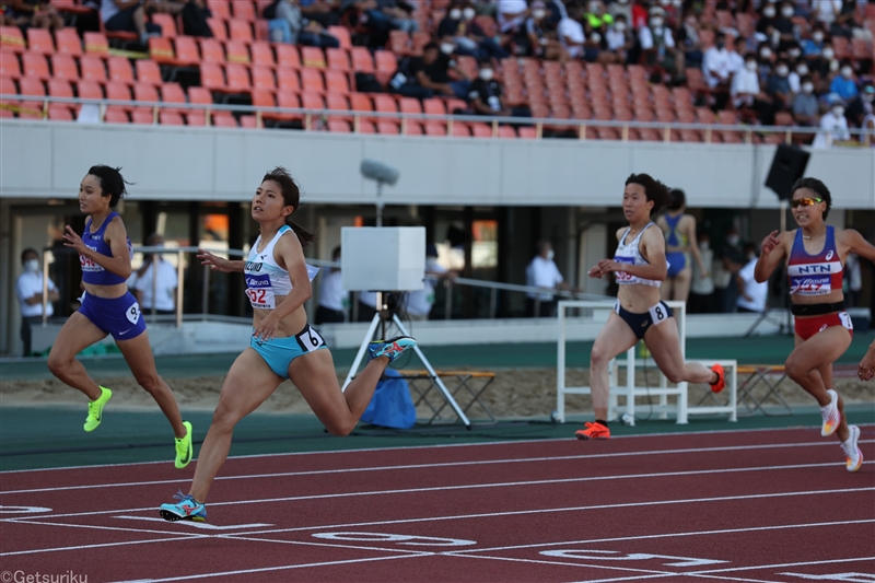 兒玉芽生100ｍ決勝は無風で11秒39「練習の質が上がった」予選で11秒24／全日本実業団