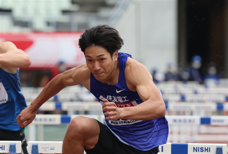 セイコーGGPハードル種目出場選手発表 泉谷駿介＆福部真子の日本記録保持者に高山、村竹、黒川、岸本、青木が参戦へ