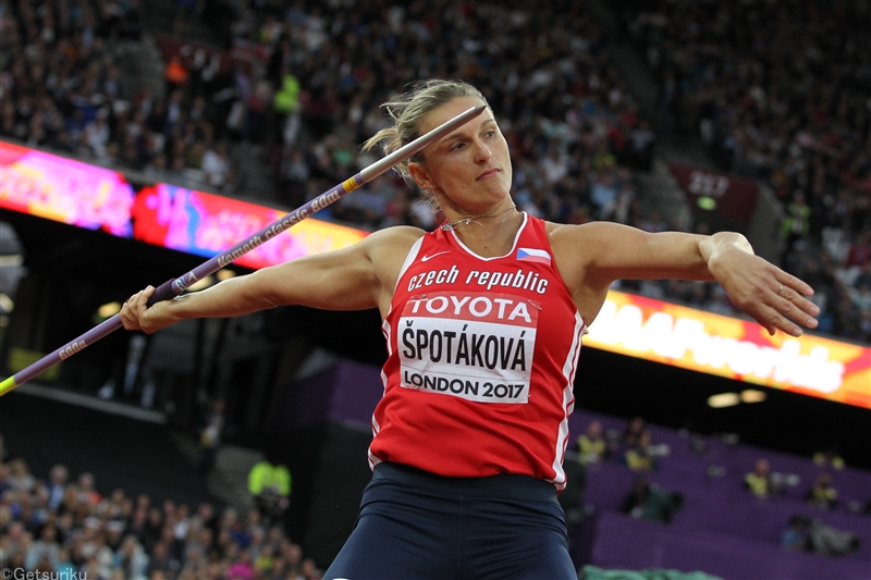 女子やり投世界記録保持者のシュポターコヴァが現役引退 五輪で3度メダル獲得のレジェンド