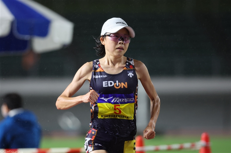 萩谷楓は10000ｍ31分55秒04の3位「原点に戻って謙虚に」今後は距離延ばす意向も／全日本実業団