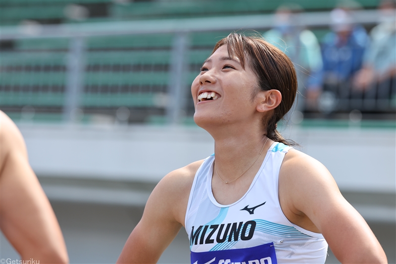 兒玉芽生100ｍ予選で11秒24！日本歴代2位、福島千里に続き2人目の11秒2台／全日本実業団