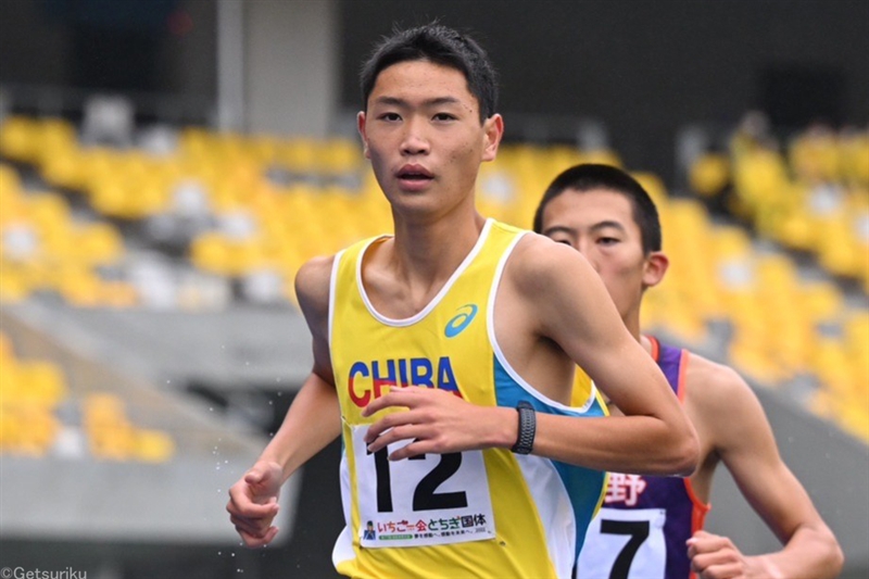 高1・鈴木琉胤3000ｍ8分01秒26!!!高校歴代3位の快走「負けるわけにいかない」 2位濵口大和も高1歴代2位／栃木国体