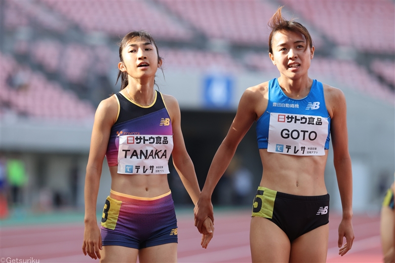 後藤夢1500ｍで田中希実を抑えてV「切磋琢磨して2人で世界の決勝を」／ACC新潟