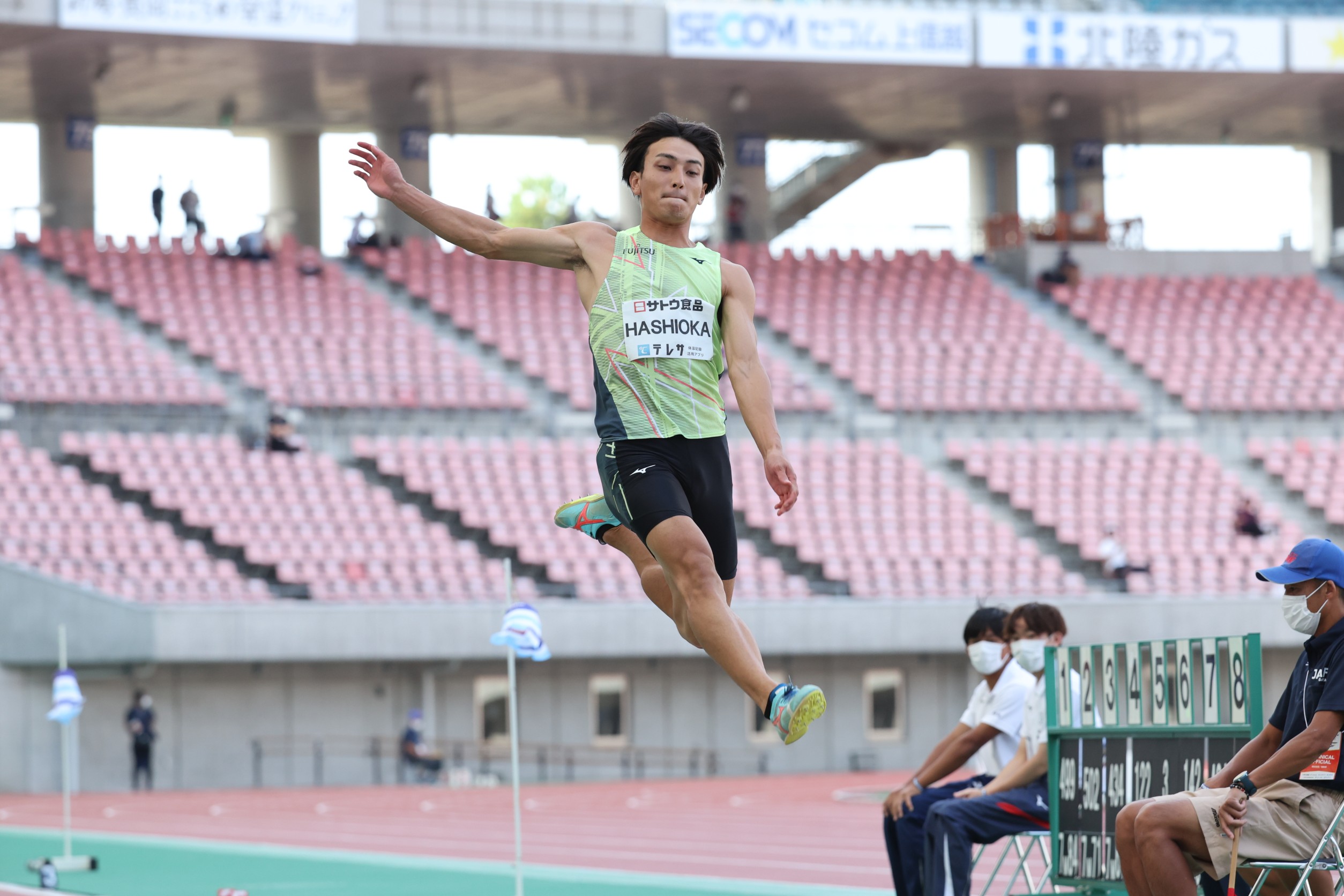 走幅跳・橋岡優輝が今季最終戦で8ｍ超「良い助走ができた」と収穫あり／ACC新潟