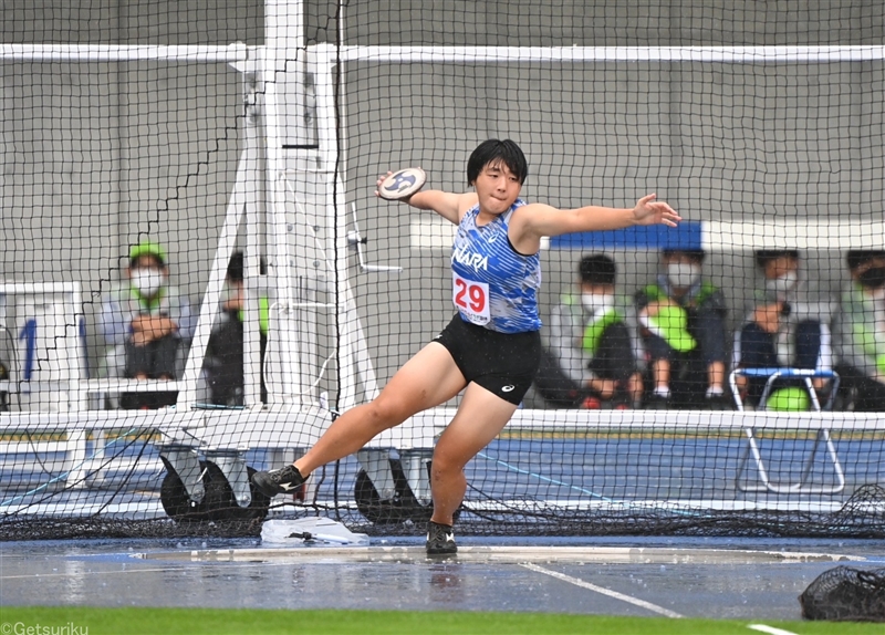 3年ぶり開催！最初の優勝は円盤投・奈良の矢野結衣「うれしいです！」／栃木国体