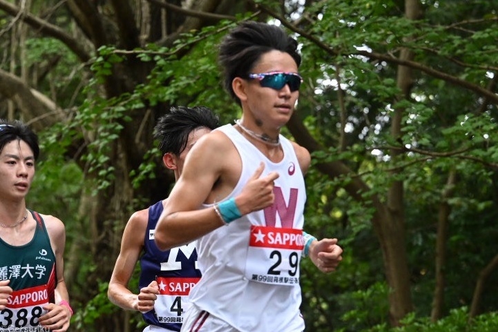 早大はアクシデントも4位通過 花田新監督「もう少し主導権を握りたかった」／箱根駅伝予選会