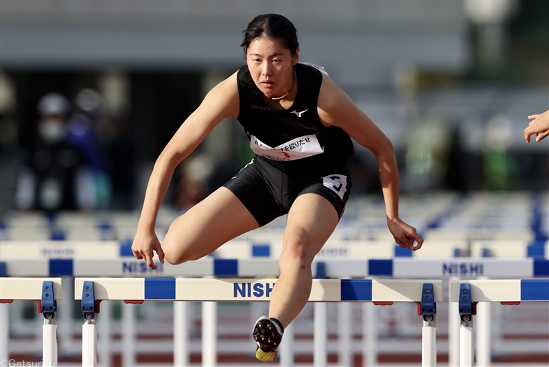 100mH・林美希がU18日本新記録13秒32で“全国6冠”「タイムはもうちょっといける」／U18・16大会