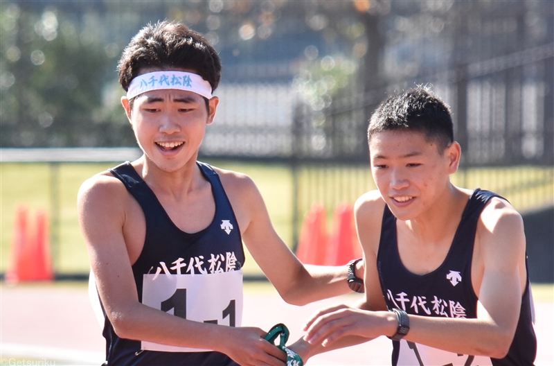 八千代松陰2時間4分57秒の大会新！ 国体3000ｍＶのルーキー鈴木琉胤が2区区間新／千葉県高校駅伝