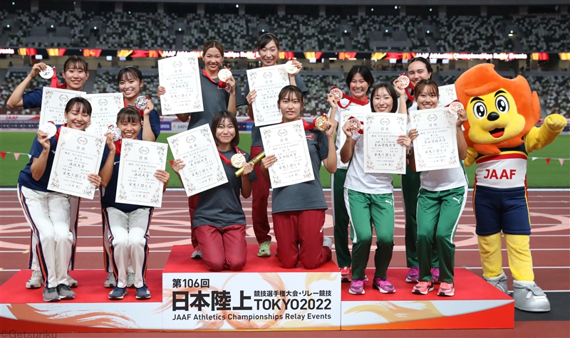 日本選手権リレー男女４継・マイルで熱戦＆高校新も誕生！国立がバトンでつながった2日間／リレフェス