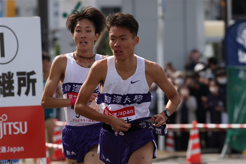 【出雲駅伝】駒大・佐藤圭汰が2区区間新で衝撃の学生駅伝デビュー 夏まで不調も「これから調子を戻していける」