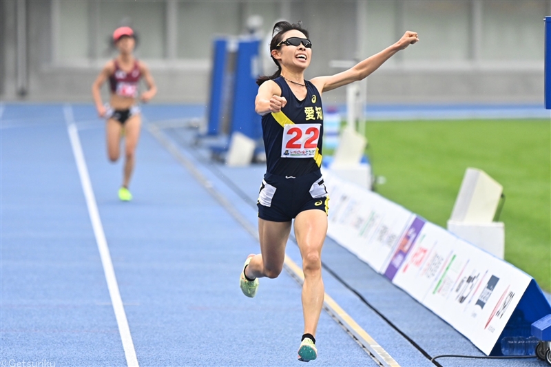 山本有真が15分16秒71の日本人学生最高タイムで5000ｍ制す 世界選手権代表の廣中破る殊勲／栃木国体