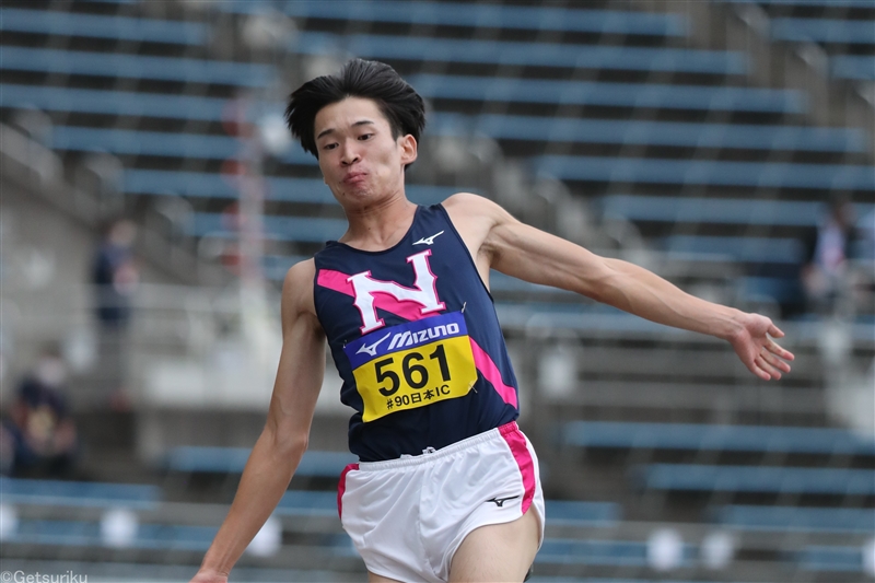 走幅跳・鳥海勇斗が8ｍ11！学生歴代6位、17人目の8ｍ超え！アツオビンが自己タイ、林美希13秒51