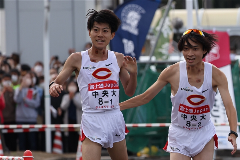 【出雲駅伝】1区を制したのは中大・吉居大和！駒大、青学大、関学大、順大と続く