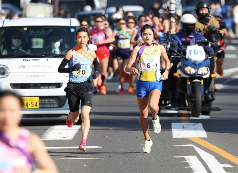 デビューの田中希実、強い風にも負けず1区2位の力走！シード奪還へ流れ作る 日本代表勢が存在感／クイーンズ駅伝