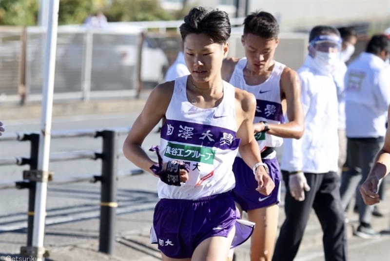 3区で王者・駒大が先頭へ！順大が2位、早大が3位へ浮上／全日本大学駅伝